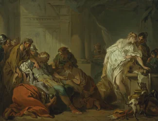 Mort de Méléagre, vers 1727